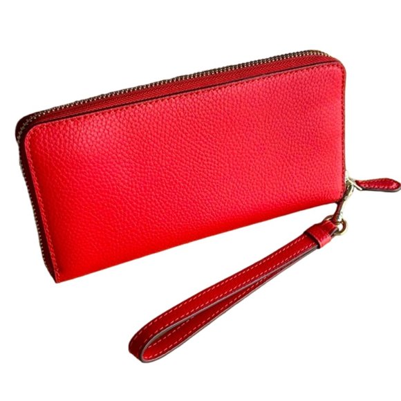 NWT - Coach Accordian Zip Wallet w/wrist strap - F75417 - Picture 10 of 10